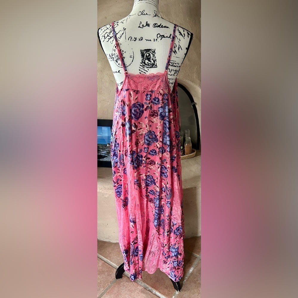 Free People First Date Printed Maxi Slip - Picture 8 of 8